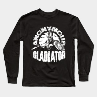 Anonymous Gladiator, warrior, fighter Long Sleeve T-Shirt